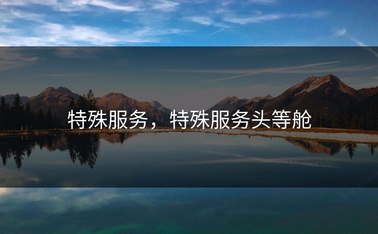 特殊服务,特殊服务头等舱 特殊服务,特殊服务头等舱